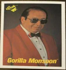 Gorilla Monsoon Wrestling Cards 1989 Classic WWF Prices