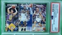 Assists Leaders: Stockton, Hardaway, Skiles Basketball Cards 1993 Hoops Prices