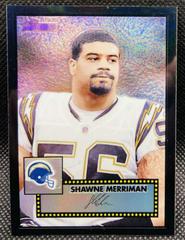 Shawne Merriman [Black Refractor] #THC50 Football Cards 2006 Topps Heritage Chrome Prices