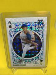 Walker Buehler [Reactive Blue] Baseball Cards 2022 Panini Mosaic Aces Prices