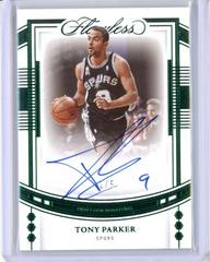 Tony Parker [Emerald] #24 Basketball Cards 2022 Panini Flawless Distinguished Auto Prices
