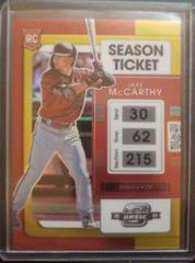 Jake McCarthy [Gold] #15 Baseball Cards 2022 Panini Chronicles Contenders Optic Prices