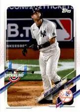 Gary Sanchez Baseball Cards 2021 Topps Opening Day Prices