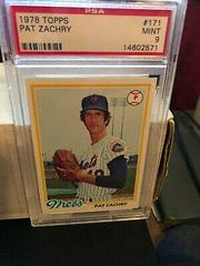 Pat Zachry #171 Baseball Cards 1978 Topps Prices