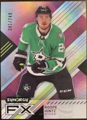 Roope Hintz Hockey Cards 2021 Upper Deck Synergy FX Prices