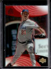 Greg Maddux [Red] #44 Baseball Cards 2005 Upper Deck Reflections Prices