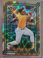 Rickey Henderson [Gold] Baseball Cards 2023 Panini Donruss Dominators Prices
