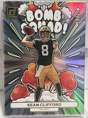 Sean Clifford [Holo] #BS-8 Football Cards 2023 Panini Donruss Bomb Squad Prices