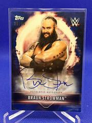 Braun Strowman [Bronze] Wrestling Cards 2019 Topps WWE Road to Wrestlemania Autographs Prices
