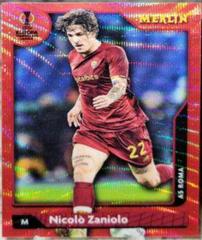 Nicolo Zaniolo [Red Wave] Soccer Cards 2021 Topps Merlin Chrome UEFA Prices