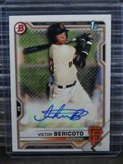 Victor Bericoto #PAPR-VB Baseball Cards 2021 Bowman Paper Prospects Autographs Prices