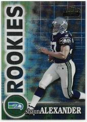 Shaun Alexander Football Cards 2000 Topps Finest Prices