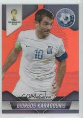 Giorgos Karagounis [Red Prizm] #101 Soccer Cards 2014 Panini Prizm World Cup Prices