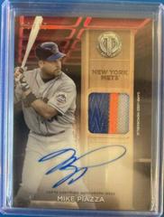 Mike Piazza #TTTA-MP Baseball Cards 2024 Topps Tribute Threads Autograph Relic Prices