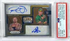 John Cena, Randy Orton #IR-RJ Wrestling Cards 2022 Panini Prizm WWE Iconic Rivals Dual Autographs Prices