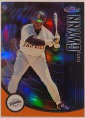 Tony Gwynn [Refractor] #80 Baseball Cards 2001 Finest Prices