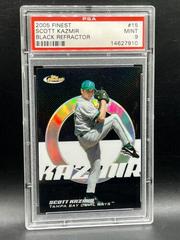 Scott Kazmir [Black Refractor] Baseball Cards 2005 Finest Prices