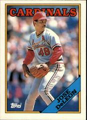 Jose DeLeon #34T Baseball Cards 1988 Topps Traded Prices