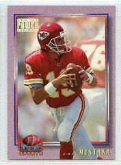 JOE MONTANA Football Cards 1993 Pro Set Power Update Moves Prices