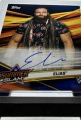 Elias Wrestling Cards 2019 Topps WWE SummerSlam Autographs Prices