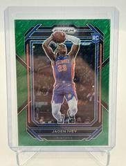 Jaden Ivey [Green Shimmer] #256 Basketball Cards 2022 Panini Prizm Prices