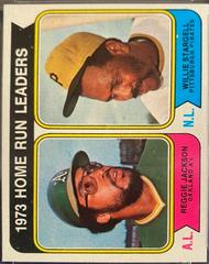 Home Run Leaders [R. Jackson, W. Stargell] Baseball Cards 1974 Topps Prices