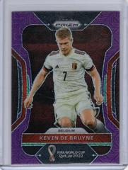 Kevin De Bruyne [Purple Mojo] Soccer Cards 2022 Panini Prizm World Cup Prices