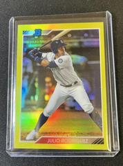 Julio Rodriguez [Yellow Refractor] #ROD Baseball Cards 2020 Bowman Heritage Chrome Prospects Prices