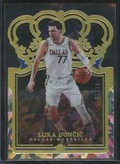 Luka Doncic [Crystal Gold] Basketball Cards 2021 Panini Crown Royale Prices