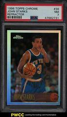 John Starks [Refractor] #36 Basketball Cards 1996 Topps Chrome Prices