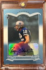 Roger Staubach [Significant Signatures] #143 Football Cards 2003 Panini Donruss Classics Prices