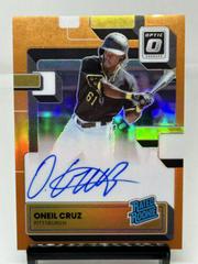 Oneil Cruz [Orange] #RRS-OC Baseball Cards 2022 Panini Donruss Optic Rated Rookie Signatures Prices