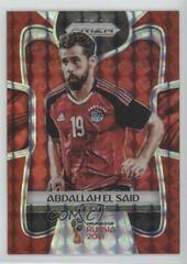 Abdallah El Said [Red Mosaic Prizm] Soccer Cards 2018 Panini Prizm World Cup Prices
