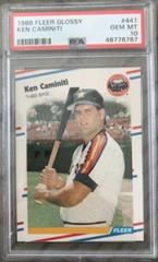 Ken Caminiti #441 Baseball Cards 1988 Fleer Glossy Prices