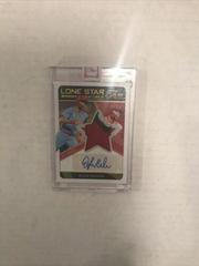 Dylan Carlson #LSS-DC Baseball Cards 2022 Panini Three and Two Lone Star Signatures Prices