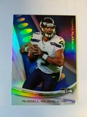 Russell Wilson [Sapphire] #31 Football Cards 2013 Topps Platinum Prices
