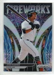 Jose Ramirez [Silver Prizm] Baseball Cards 2022 Panini Prizm Fireworks Prices