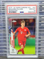 Benjamin Pavard [Refractor] Soccer Cards 2019 Topps Chrome UEFA Champions League Prices