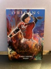 Andy Young [Blue Gold Ink] #OS-AY Baseball Cards 2021 Panini Chronicles Origins Signatures Prices