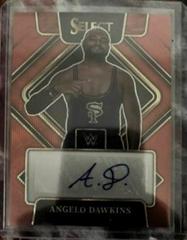 Angelo Dawkins [Red Wave Prizm] #SG-ADW Wrestling Cards 2022 Panini Select WWE Signatures Prices