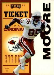 Rob Moore [Red] Football Cards 1998 Playoff Contenders Ticket Prices