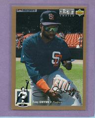 Tony Gwynn [Gold Signature] Baseball Cards 1994 Collector's Choice Prices