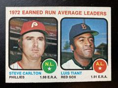 E. R. A. Leaders [S. Carlton, L. Tiant] #65 Baseball Cards 1973 Topps Prices