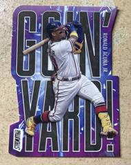 Ronald Acuna Jr. [Black] #GY-8 Baseball Cards 2023 Stadium Club Goin' Yard Prices