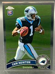 Cam Newton [Ball at Chest] Football Cards 2011 Topps Chrome Prices