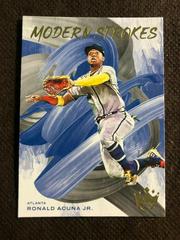Ronald Acuna Jr. Baseball Cards 2022 Panini Diamond Kings Modern Strokes Prices