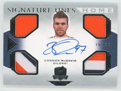 Connor McDavid #SHU-CM Hockey Cards 2020 Upper Deck The Cup Signature Home Unis Prices