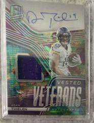 Adam Thielen [Celestial] #VV-AT Football Cards 2022 Panini Spectra Vested Veterans Patch Autographs Prices