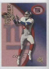 Amani Toomer [Essential Cred. Now] #77 Football Cards 2001 Fleer E X Prices
