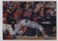 Juan Soto [Wave] Baseball Cards 2020 Stadium Club Chrome Prices